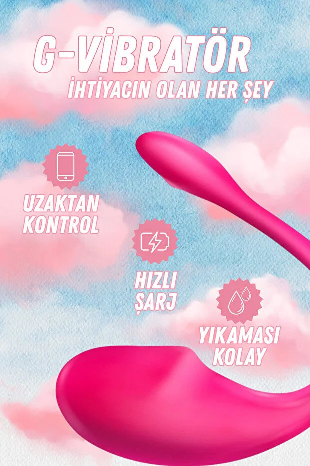 Telefon Kontrollü Yumurta Vibratör – Akıllı Uygulama ile Gizli Zevk Deneyimi